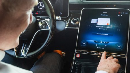 Mastercard in car payments