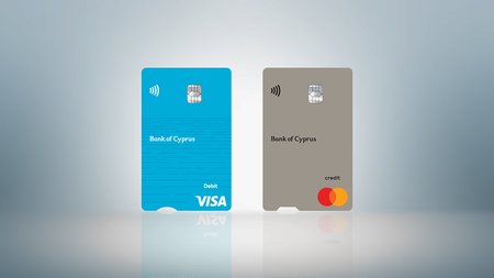Bank of Cyprus notched cards