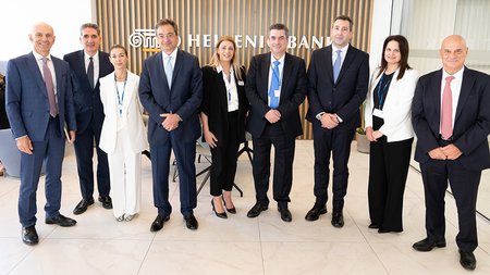 Fokion Karavias Stavros Ioannou Eurobank Hellenic Bank